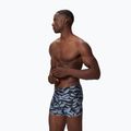 Boxer da bagno uomo Speedo Print Beachstar Square Leg Anthracite/Coin Grey 3