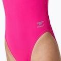 Costume intero da donna Speedo Solid Web punchy pink 5