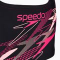 Costume da bagno due pezzi bambino Speedo Medley Logo Racerback 2pc anthracite/pink 5