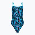 Costume da nuoto intero donna Speedo Printed Web Back canyon ombre/black
