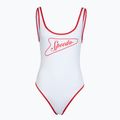 Costume intero da donna Speedo Solid Bound Scoop high risk red/bright white