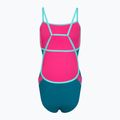 Costume intero donna Speedo Solid Tri peacock 2