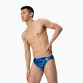 Boxer da nuoto uomo Speedo Printed Brief pixel pool/navy 3