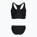 Costume da bagno due pezzi da donna Speedo Placement Raceback 2pc anthracite/clover 2