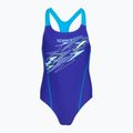 Costume da bagno intero bambino Speedo Medley Logo Medalist sapphire/mayan blue