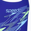 Costume da bagno intero bambino Speedo Medley Logo Medalist sapphire/mayan blue 3