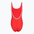 Costume intero da donna Speedo Texture Bound Scoop high risk red/bright white 2