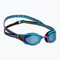 Occhialini da nuoto Speedo Fastskin Hyper Elite Mirror Mayan Blue/Smoke/Tropical Horizon
