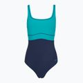 Costume da bagno intero donna Speedo Shaping Contour Eclipse peacock teal/peacoat