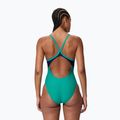 Costume intero donna Speedo Solid Racerback peacock teal/peacoat 2