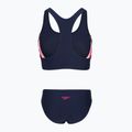 Costume da bagno intero donna Speedo Colourblock Splice 2.0 peacoat/pink 2