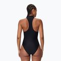 Costume intero da donna Speedo Ocean Flex Zip black/pale clover 2