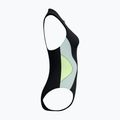 Costume intero da donna Speedo Ocean Flex Zip black/pale clover 9