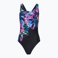 Costume da bagno intero donna Speedo FL Placement Printed Powerback glitchy garden/black