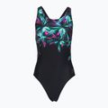 Costume da bagno intero donna Speedo FL Placement Printed Powerback firework burst/black