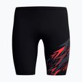 Costume da gara uomo Speedo Medley Logo Jammer anthracite/hrr