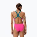 Costume intero da donna Speedo Solid Powerback punchy pink 2