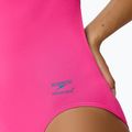 Costume intero da donna Speedo Solid Powerback punchy pink 4
