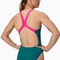 Costume da nuoto intero donna Speedo Solid Powerback peacock 4