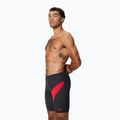 Jammer da uomo Speedo Hyperboom anthracite/high risk red 2
