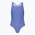 Costume da bagno intero bambino Speedo Stripe Print Medalist periwinkle blue