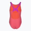 Costume da bagno intero per bambini Speedo Print Pulseback rosa/viola neon 2