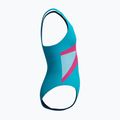 Costume da bagno intero per bambini Speedo Hyperboom Butterfly Back Mayan Blue/Margarita Pink 4