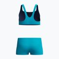 Costume da bagno a due pezzi per bambini Speedo Hyperboom Butterfly Back mayan blue/margarita pink 2