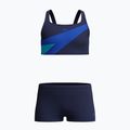 Costume da bagno a due pezzi per bambini Speedo Hyperboom Butterfly Back peacoat/deep sapphire