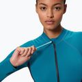 Costume intero da donna Speedo Scuba Flex Zip border blue/black 4