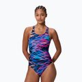 Costume intero da donna Speedo Hyperboom Print Medalist anthracite