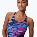 Costume intero da donna Speedo Hyperboom Print Medalist anthracite 4