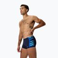 Boxer da nuoto Speedo Hyperboom Splice Aquashort peacoat/deep sapphire 3