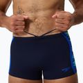 Boxer da nuoto Speedo Hyperboom Splice Aquashort peacoat/deep sapphire 4