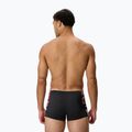 Boxer da bagno Speedo Hyperboom Splice Aquashort anthracite/high risk red 2