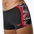 Boxer da bagno Speedo Hyperboom Splice Aquashort anthracite/high risk red 5