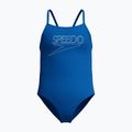 Costume intero da nuoto per bambini Speedo Endurance+ Logo Thinstrap Turkish Sea