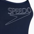 Costume da bagno intero bambino Speedo Endurance+ Logo Thinstrap peacoat 3