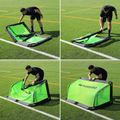 Porta da calcio Quickplay Pro Alu Training 180 x 120 cm nero/verde 8