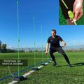 QuickPlay Agility Poles 10 pali da allenamento verdi 6