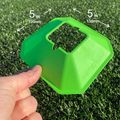 QuickPlay Mini Coni 20 coni da allenamento verdi 4