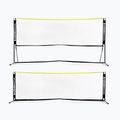 Bazookagoal Rete da calcio tennis 300 x 100/150 cm nero 3267