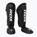 RDX T1 Shin Instep Guards protezioni per tibia e piede nero