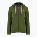 Felpa con cappuccio Navitas Lily Sherpa Zip Donna verde