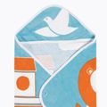 Asciugamano con cappuccio per bambini Splash About Noah's Ark blu 3