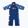 Schiuma da nuoto per bambini Splash About Combie UV Sea World blu navy/blu