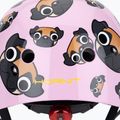 Casco da bici per bambini Hornit Pug rosa/marrone 7