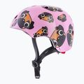 Casco da bici per bambini Hornit Pug rosa/marrone 5