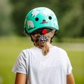 Casco bici Hornit Llama turchese/bianco per bambini 13