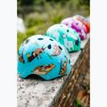 Casco da bici per bambini Hornit Sloth blu/marrone 8